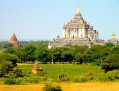 temple a bagan en birmanie