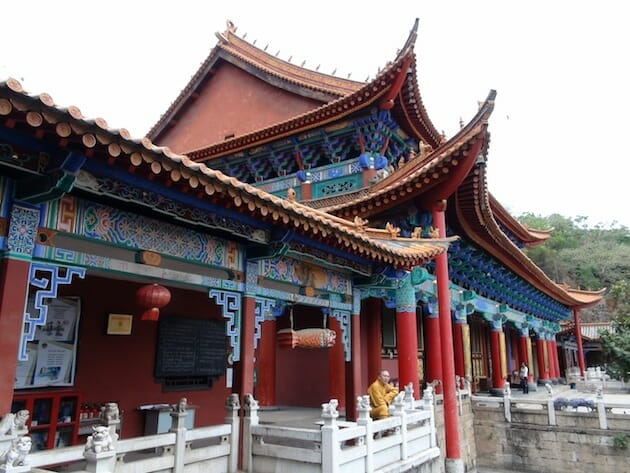 Temple Kunming Chine