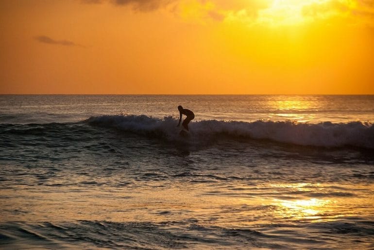 surf bali couche de soleil