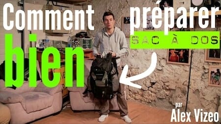 préparer son sac à dos