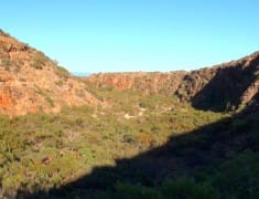 panorama gorge mandu mandu road trip australie