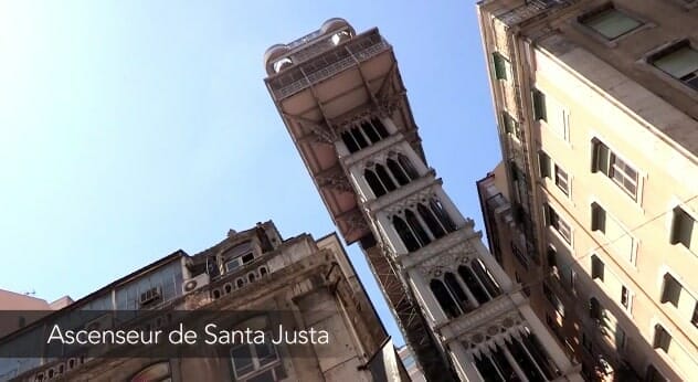 ascenseur de santa justa activité lisbonne