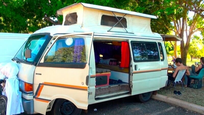camper van road trip