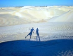 cote ouest australie dune sable blanc