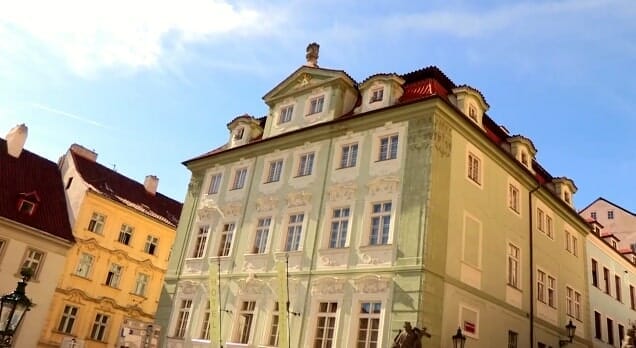 batiment quartier mala strana prague itinéraire pour visiter prague batiment quartier mala strana prague