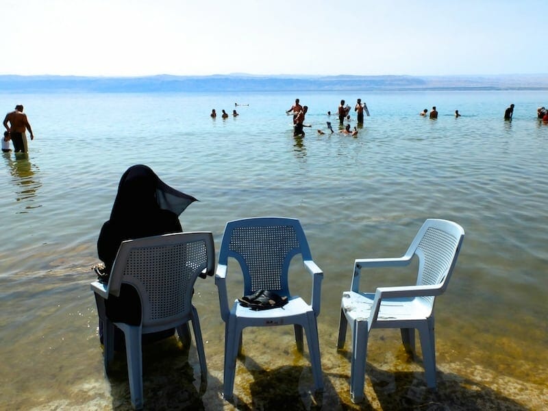bain mer morte jordanie