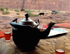 tea wadi rum jordanie