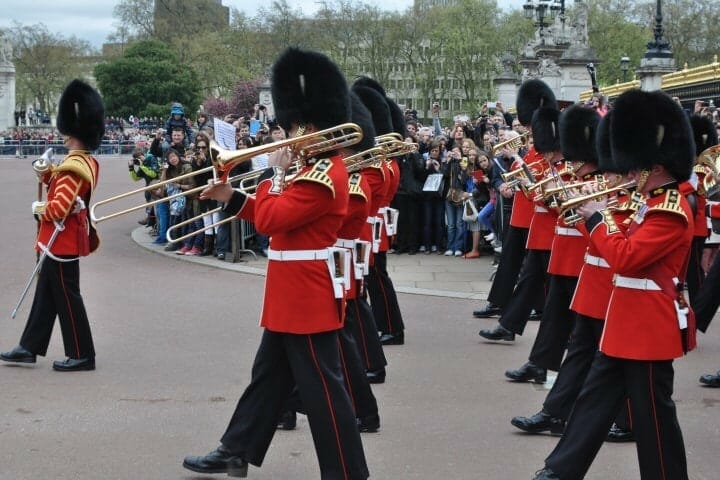 Fanfare_Garde_Royale_Buckingham_Londres Fanfare Garde Royale Buckingham Londres