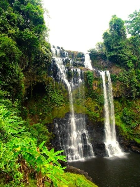double cascade bolovens laos double cascade bolovens laos