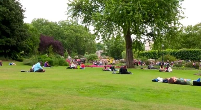 hyde park week end a londres