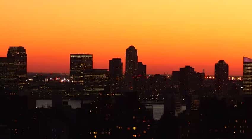 coucher de soleil new york coucher de soleil new york