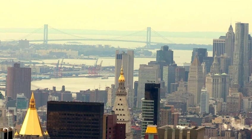 vue du top of the rock nyc