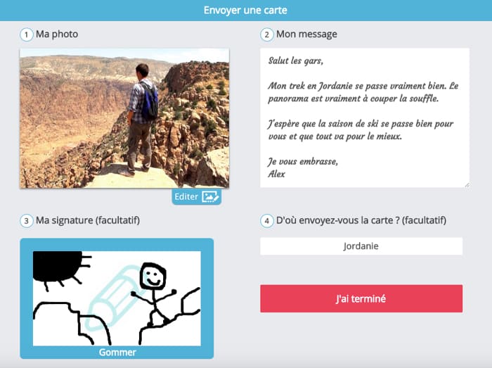 Processus d'envoi de cartes Processus d'envoi de cartesProcessus d'envoi de cartes