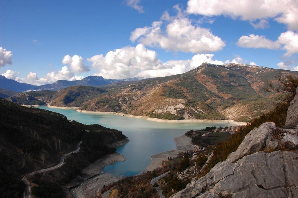 Lac_de_Castillon lac castillon gorges verdon