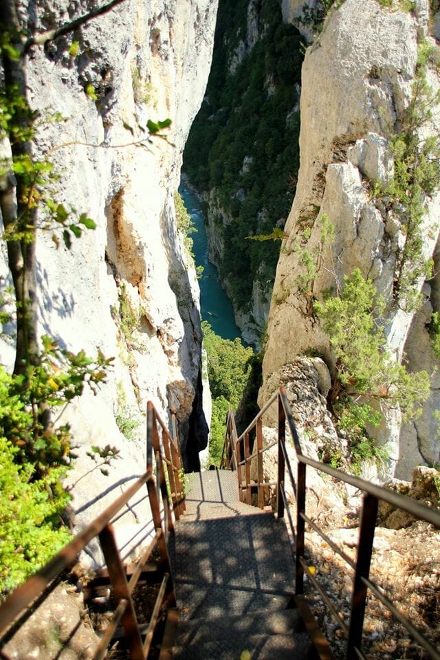 sentier martel Gorges du Verdon sentier martel Gorges du Verdon