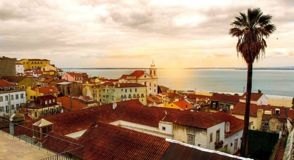 coucher soleil porto