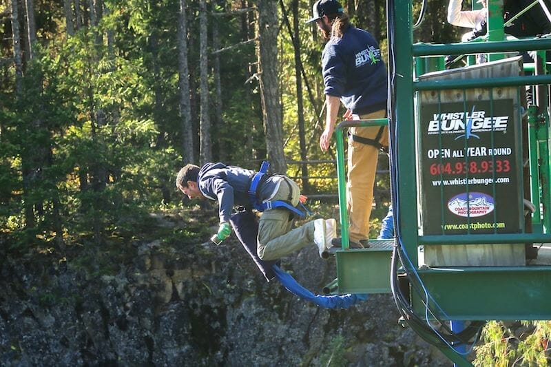 saut elastique whistler canada bc