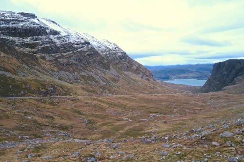 Applecross road highlands