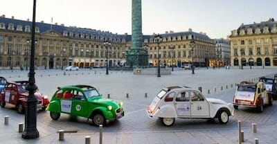 balade paris insolite 2CV electrique