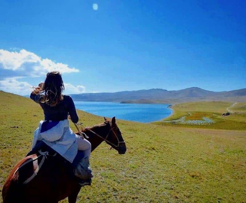 trek a cheval lac sonkol