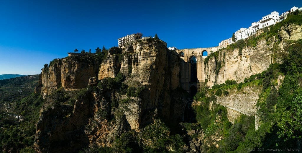 andalousie_ronda La superbe ville de Ronda et son pont époustouflant