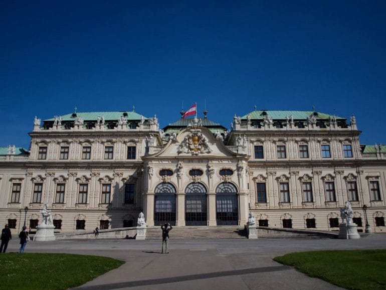 visiter Vienne le palais Belvédère