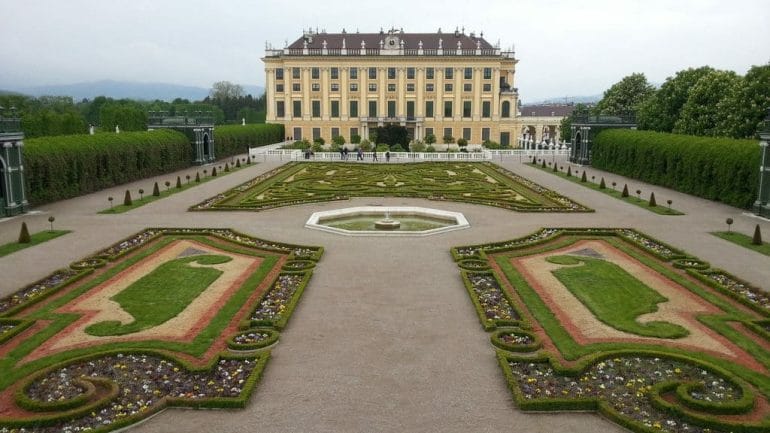 visiter vienne le château de Schonbrunn