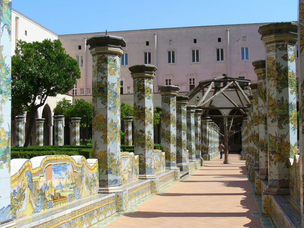 naples_cloitre_des_clarisses Visiter Naples et Le cloitre des Clarisses