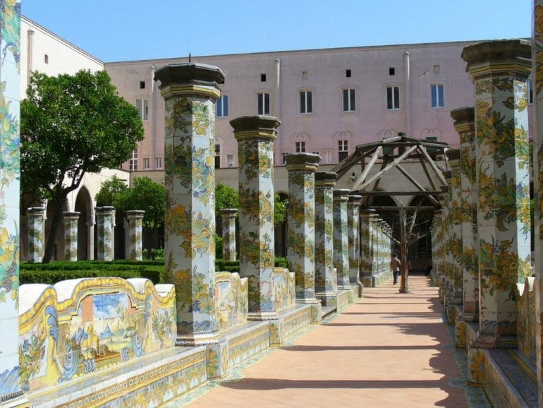 naples_cloitre_des_clarisses Visiter Naples et Le cloitre des Clarisses