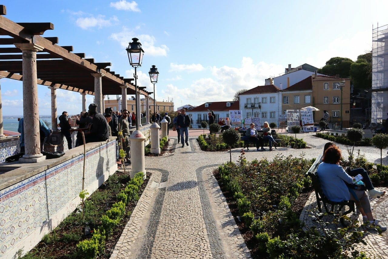 belvédère_santa_luzia meilleurs points de vue itinéraire lisbonne