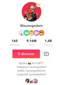 meilleurs comptes vidéo Musically