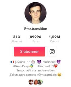 meilleurs comptes vidéo Musically