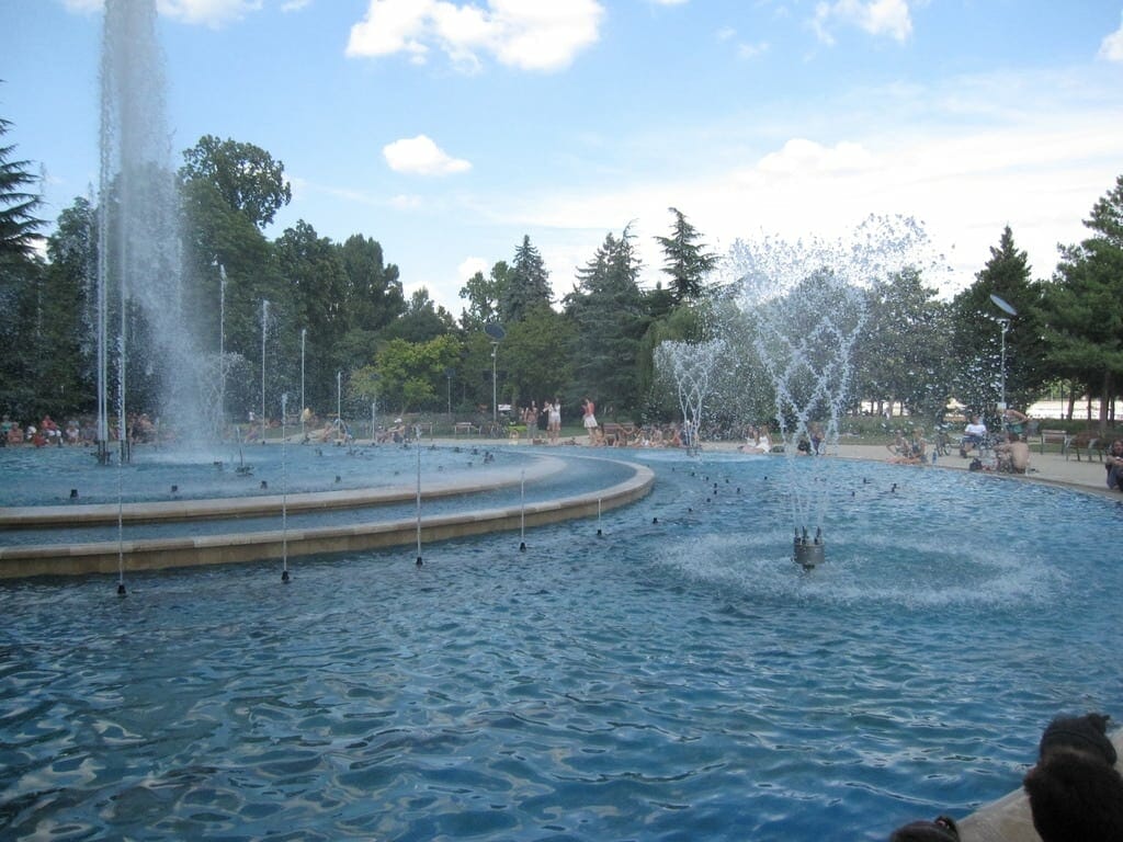 Budapest_ile_marguerite faire du vélo à Budapest