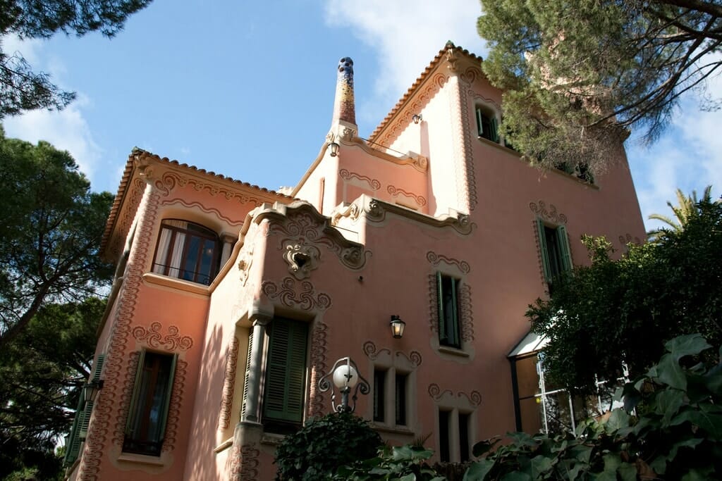 maison_gaudi la maison du célèbre architecte de Barcelone