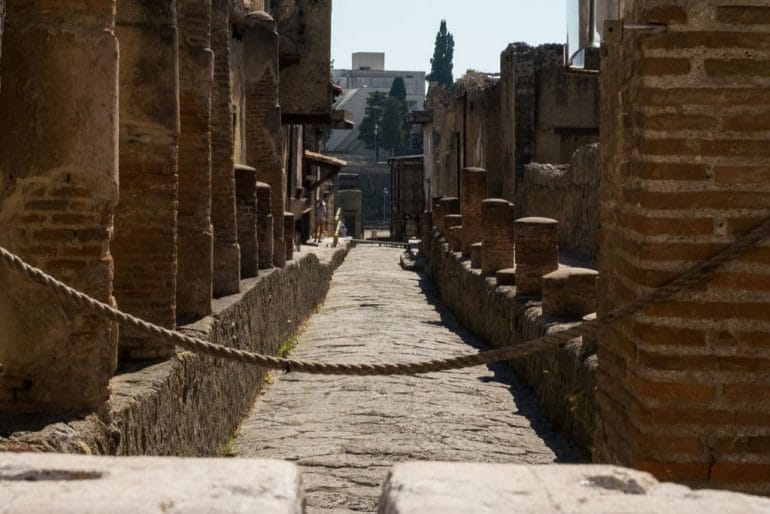 Ruines d'Herculaneum