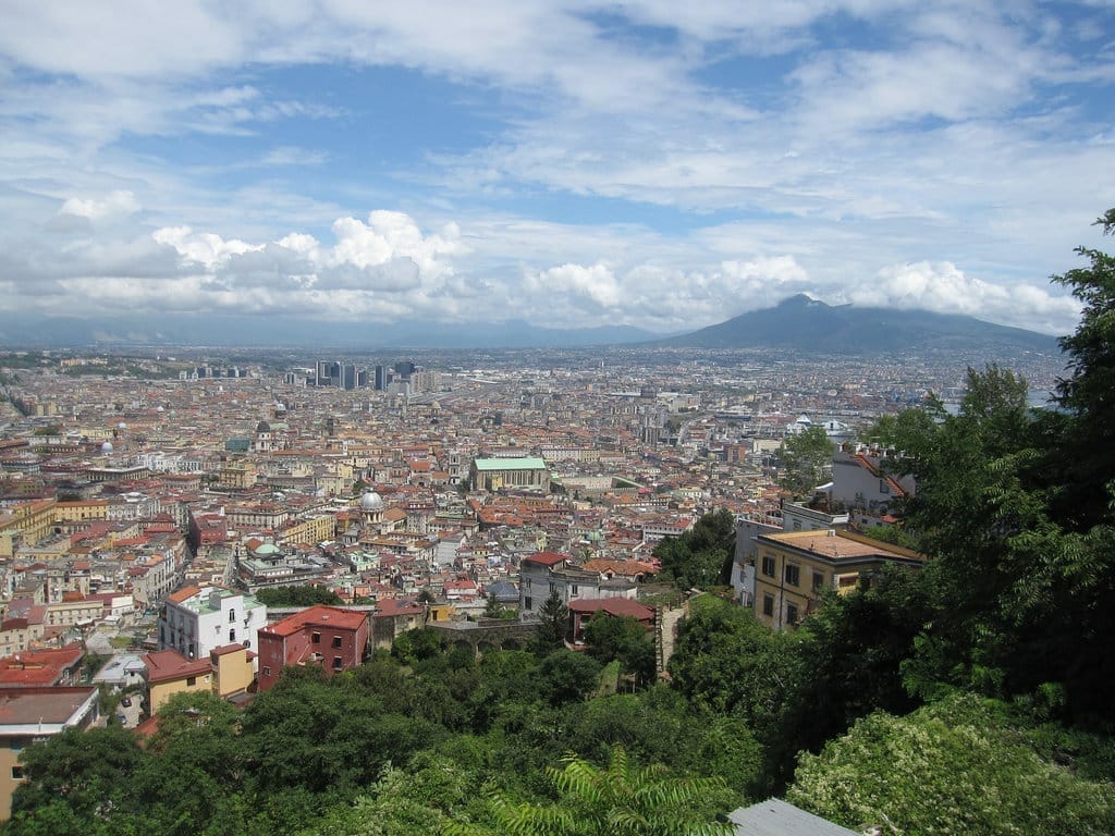naples_vue_vomero Les beaux de points de vue depuis Vomero