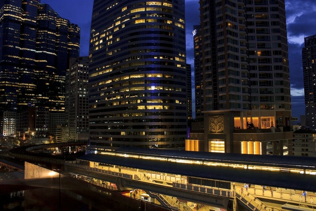 Silom centre ville Bangkok