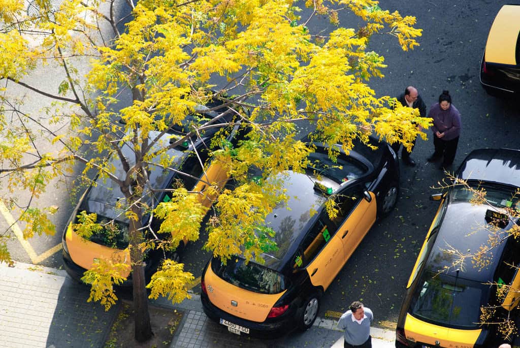 barcelone_transport_taxis Se rendre au centre ville de Barcelone en taxi