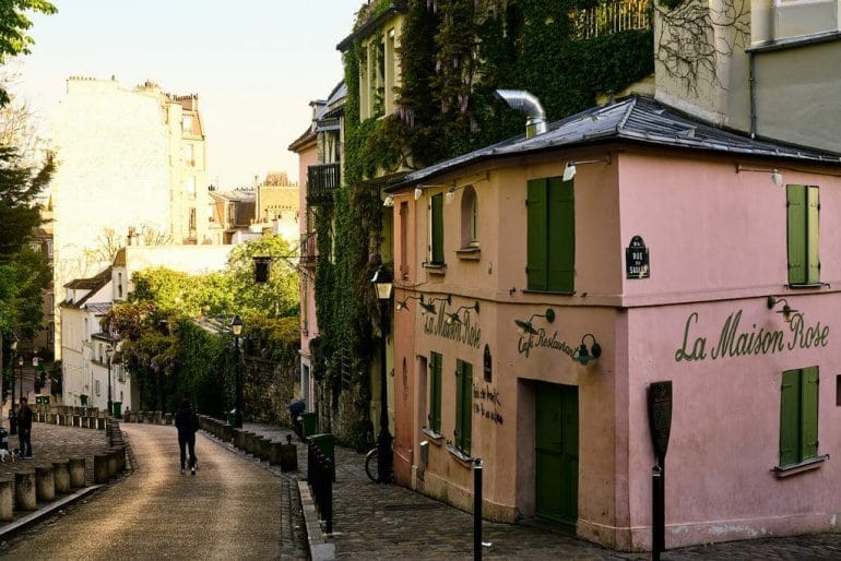 Le quartier typique de Montmartre