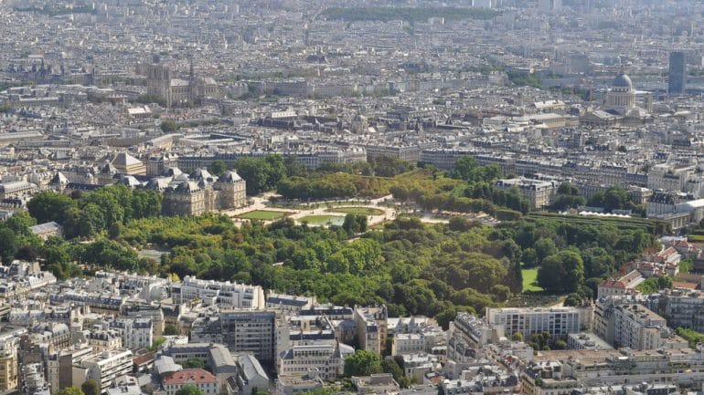 La vue depuis la Tour Montparnasse
