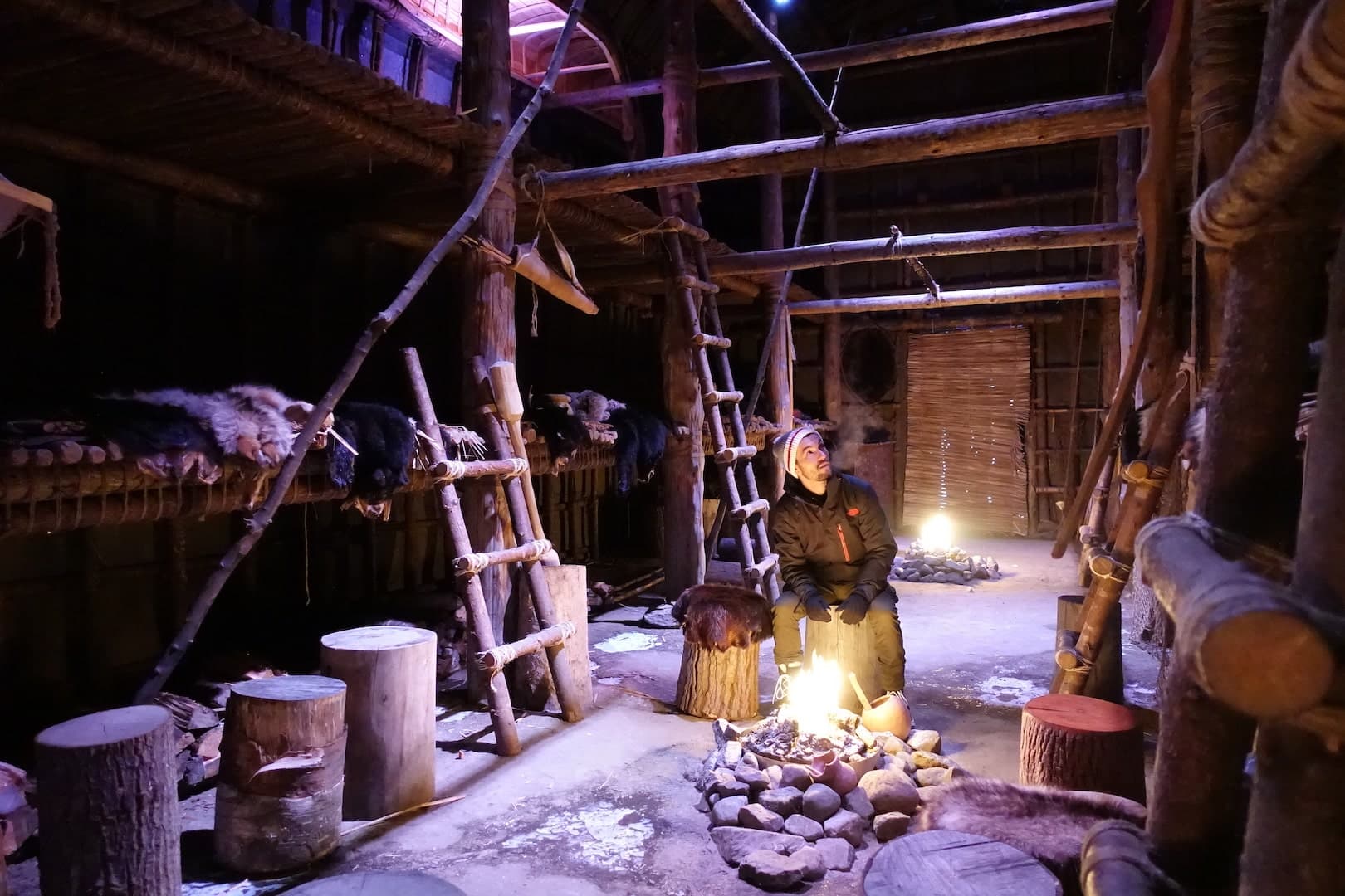 quebec_reserve_premiere_nation_wendake quebec en hiver Les premiers habitants du Quebec