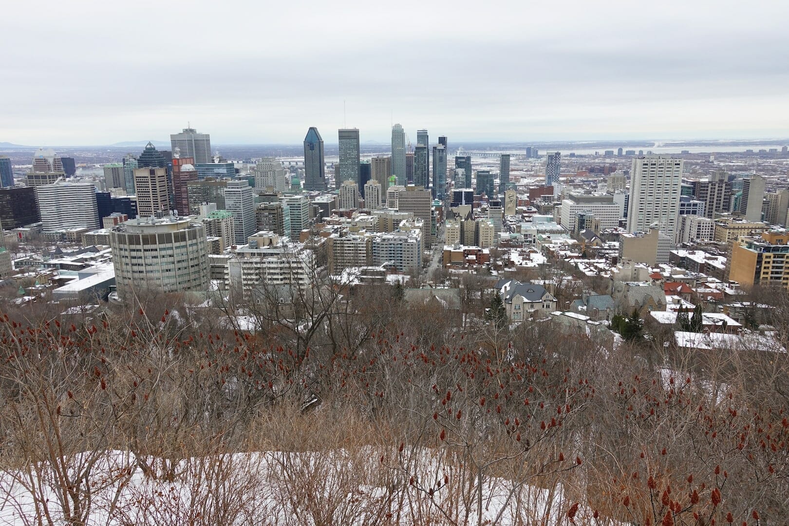 montreal_parc_royal quebec en hiver Le Parc Royal à Montreal