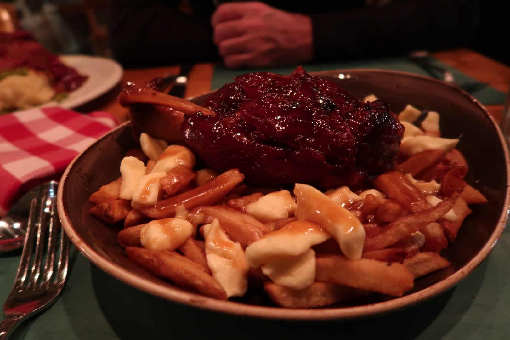 quebec en hiver La Poutine le Plat ultra réconfortant