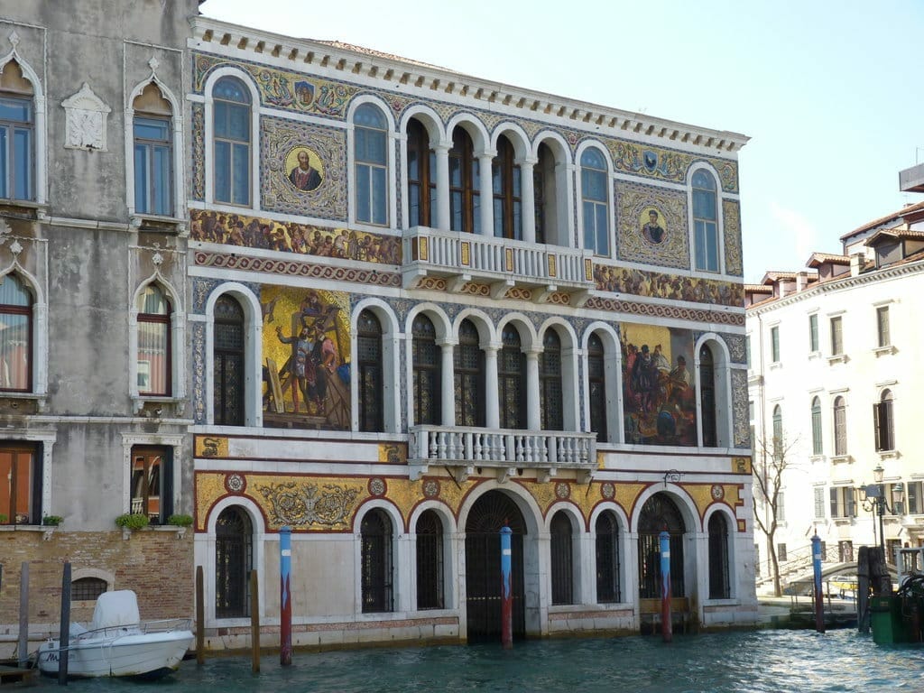 opera de venise facade palais Barbarigo