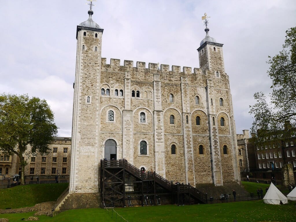 la tour blanche de la Tour de Londres