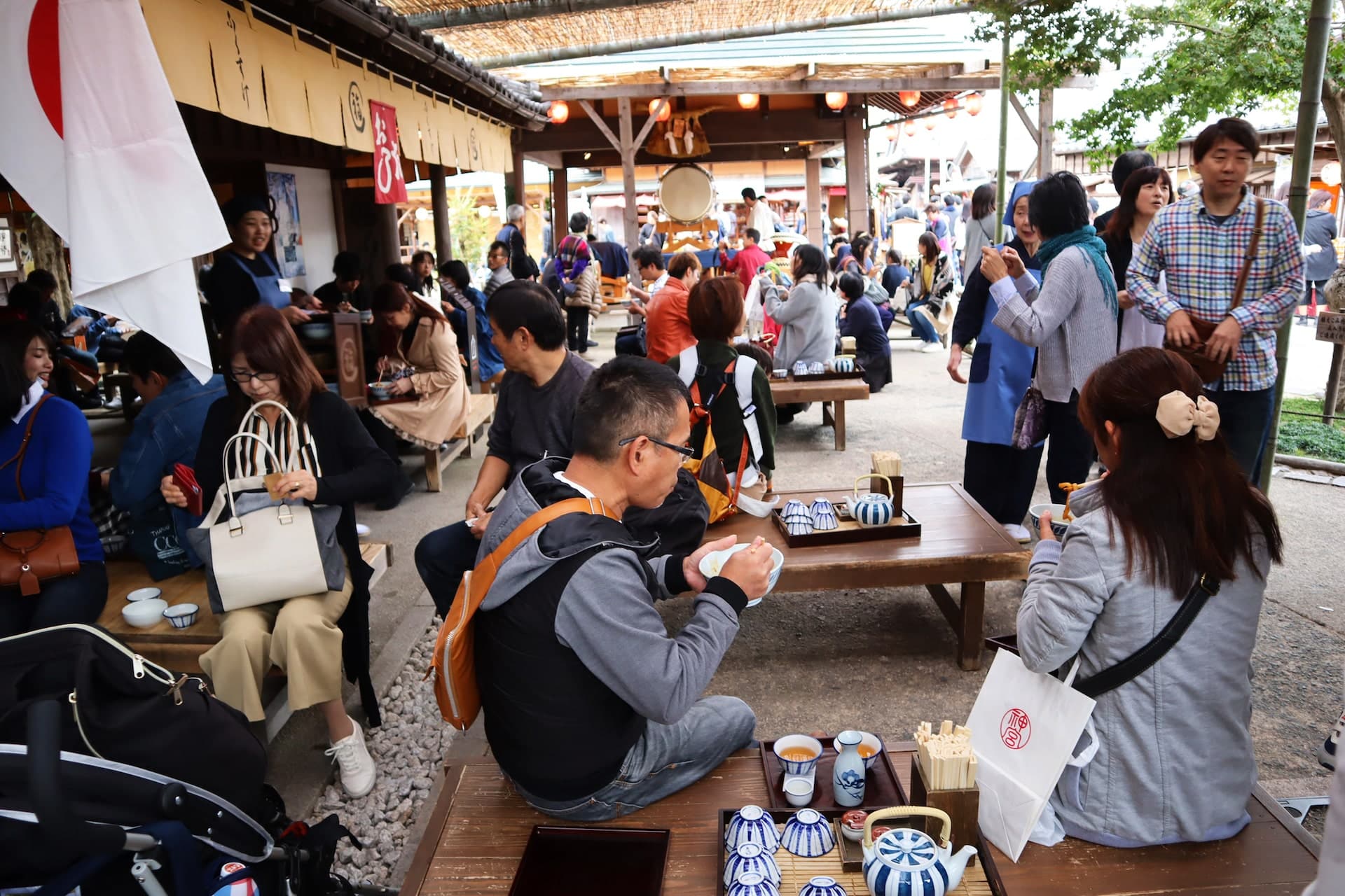 voyage au japon déjeuner Okage Yokocho