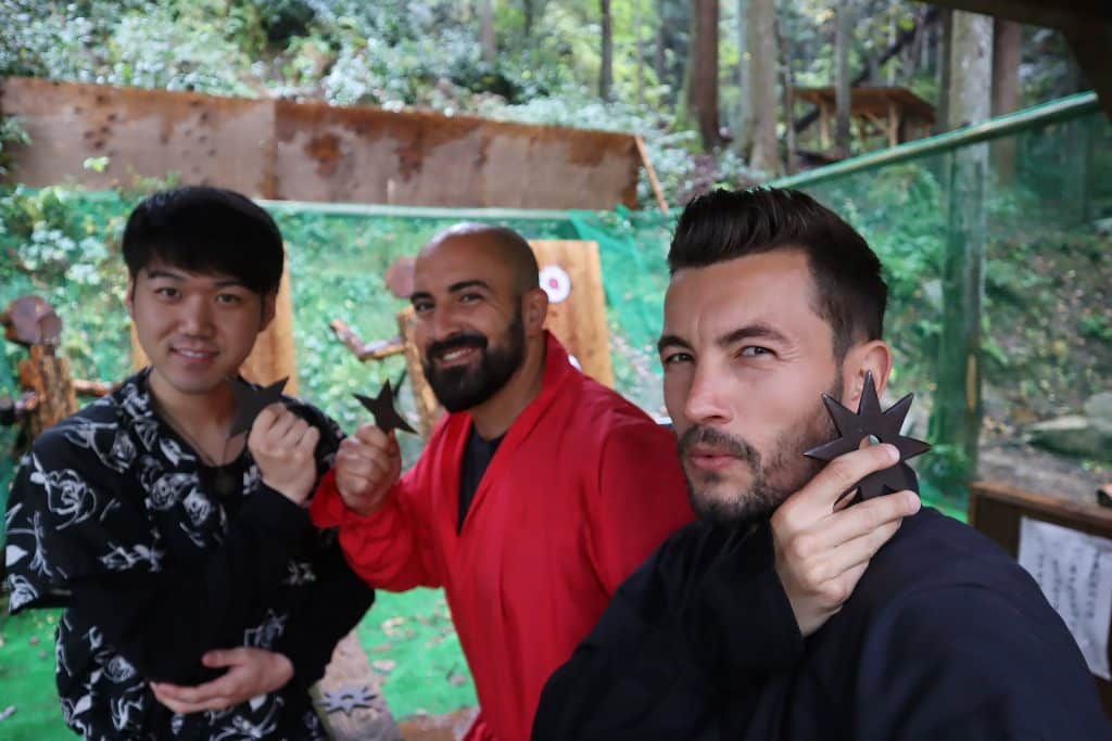 Voyage au Japon ninja training