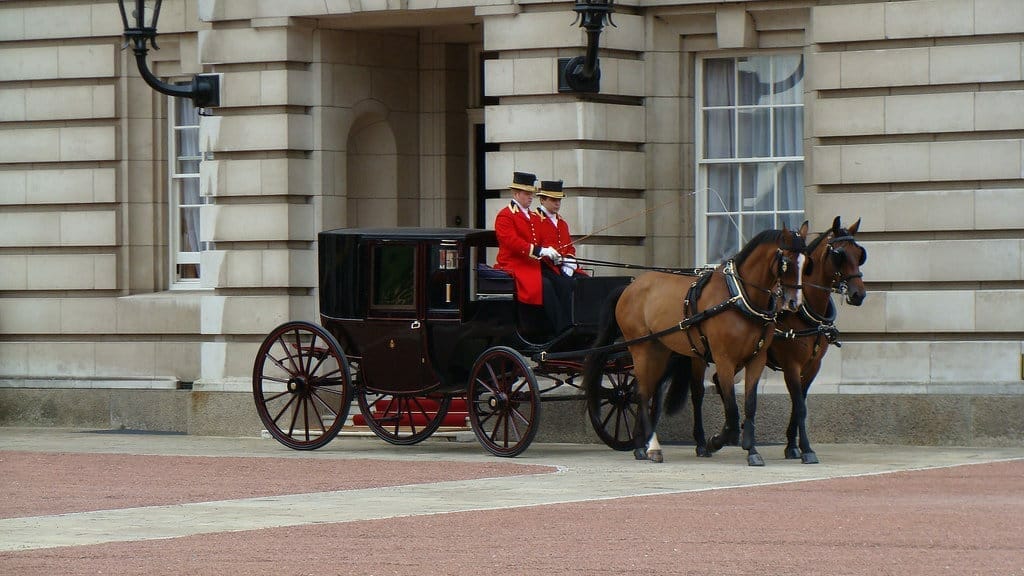 entrée du palais buckingham palace