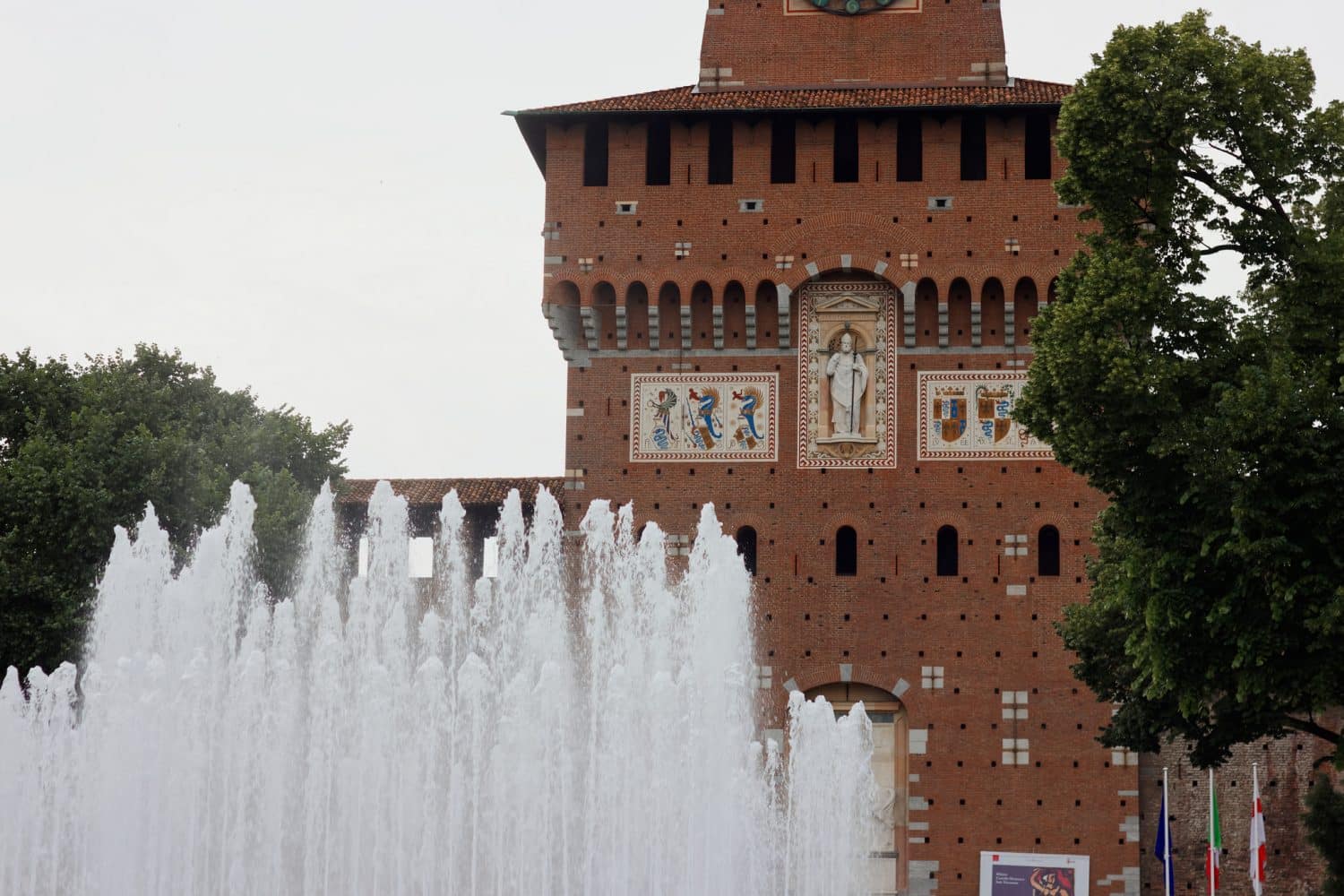 visiter Chateau Sforza milan