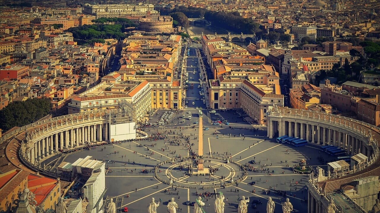 place_saint_pierre st pierre rome vatican